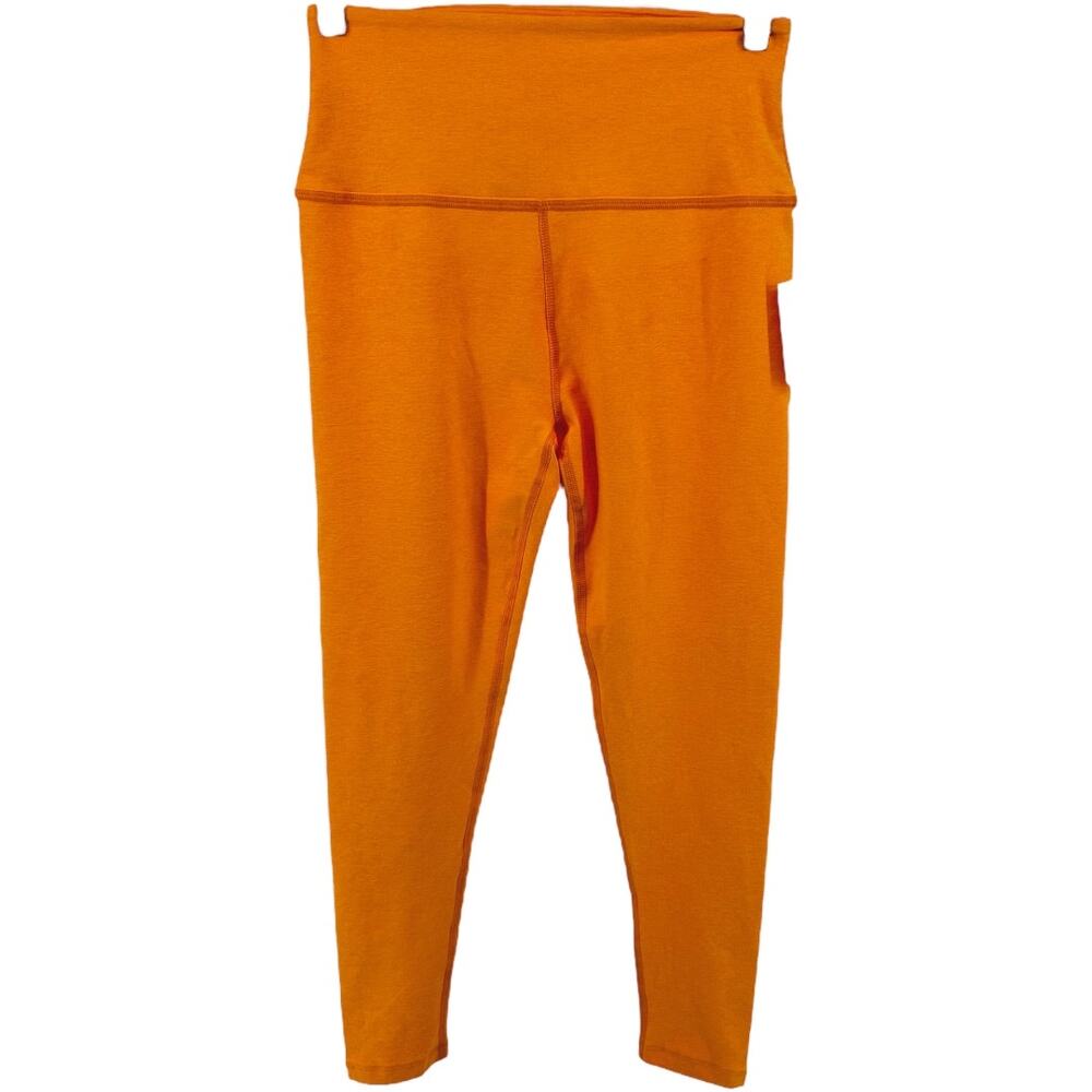 Beyond Yoga Spacedye Caught in the Midi High Waisted Legging Mango Pop L NWT